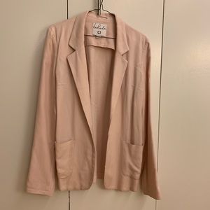 Aritzia blush pink blazer